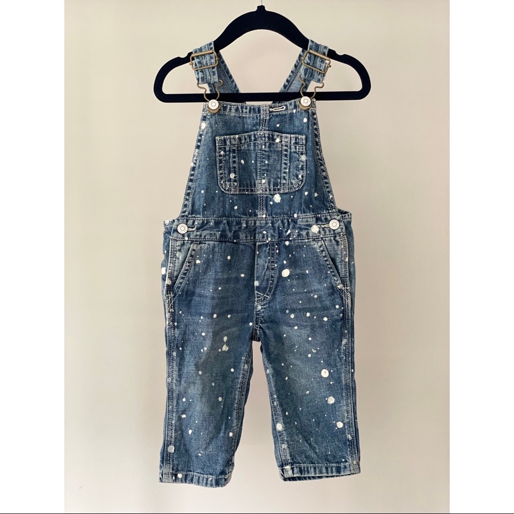 Gymboree Paint Splatter Overalls